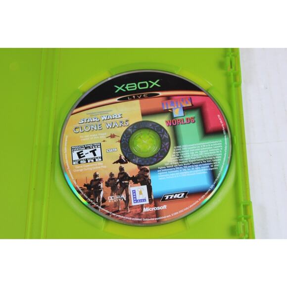 Tetris Worlds Star Wars Clone Wars combo (Microsoft Xbox 2003) Authentic, tested - Picture 8 of 11